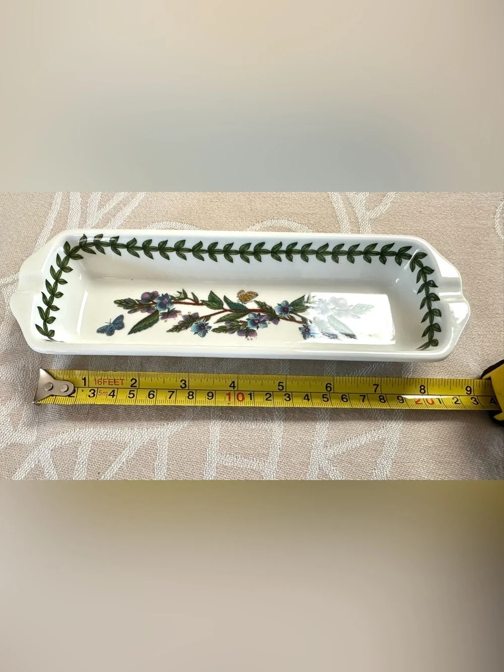 Portmeirion Botanic Garden Speedwell Corn on the Cob Dishes Set of 2